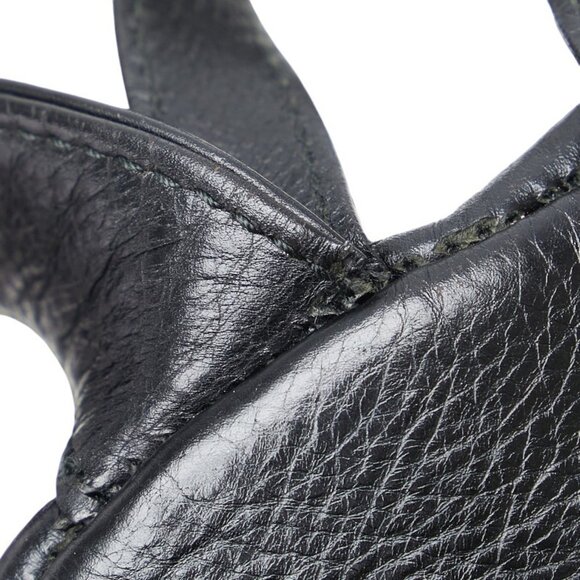 BALENCIAGA Black Leather Backpack - Picture 5 of 11